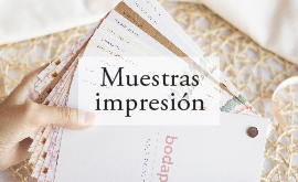 muestras impresion invitaciones de boda